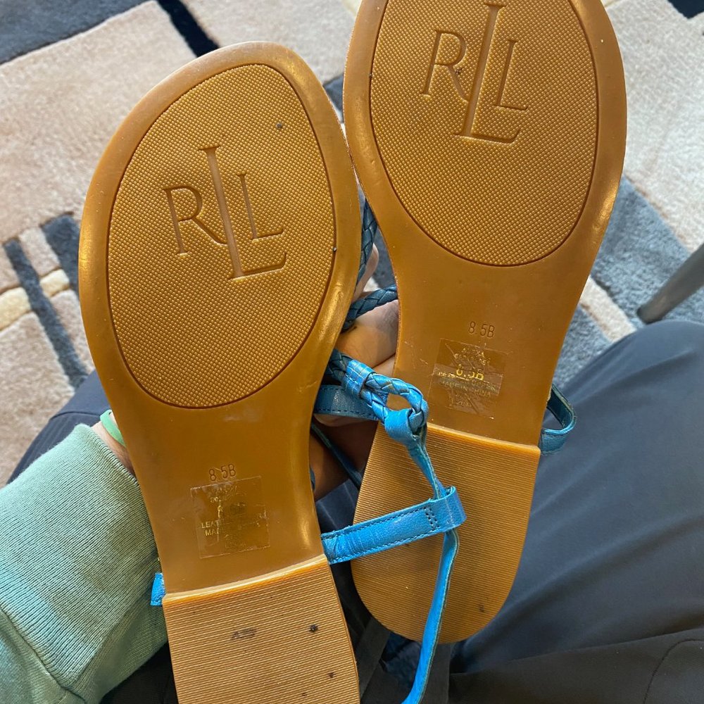 New Ralph Lauren Sandals - Picture 4 of 4